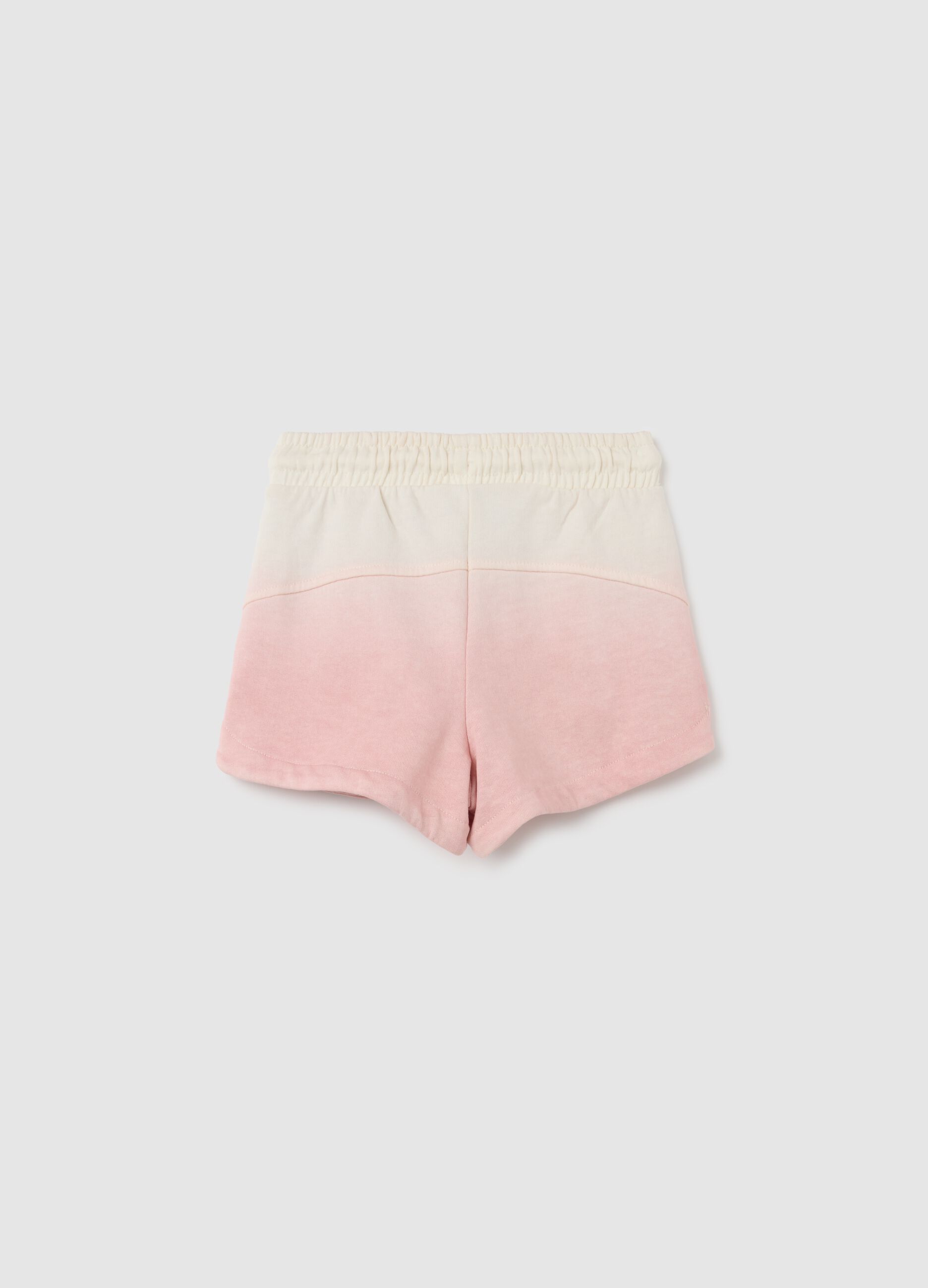 Girls' multicolour regular fit cotton blend shorts with Everlast logo
