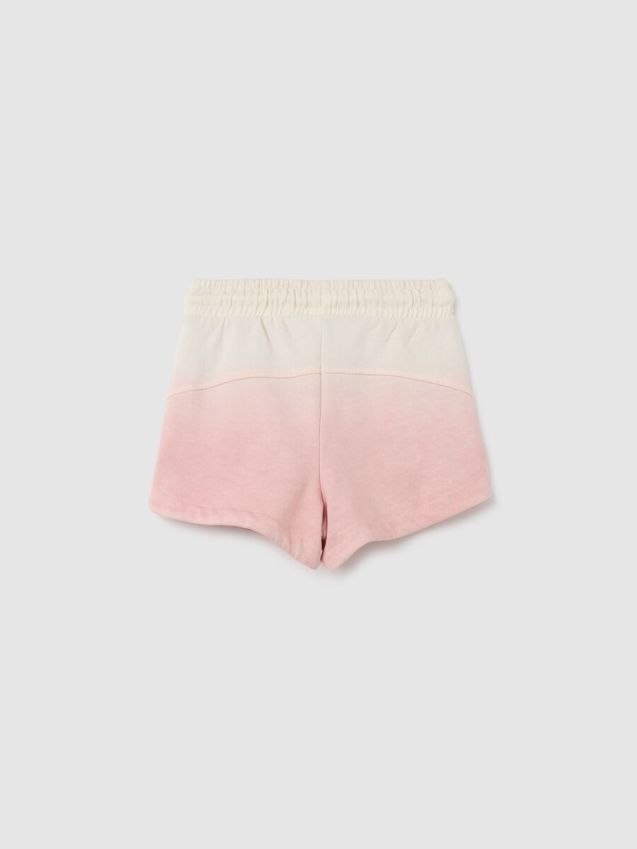Girls' multicolour regular fit cotton blend shorts with Everlast logo_1