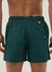 Green swim shorts with elasticated waistband_2