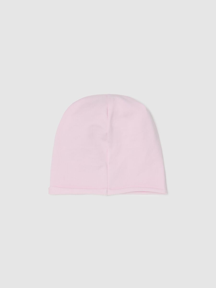 Hat with Minnie Mouse and Figaro glitter print_1