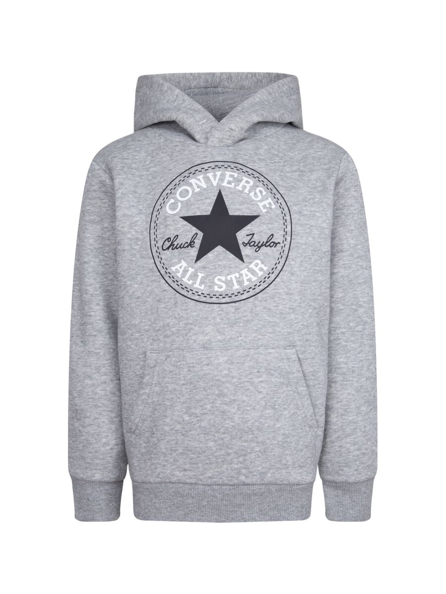 Felpa con cappuccio stampa logo Chuck Patch_0