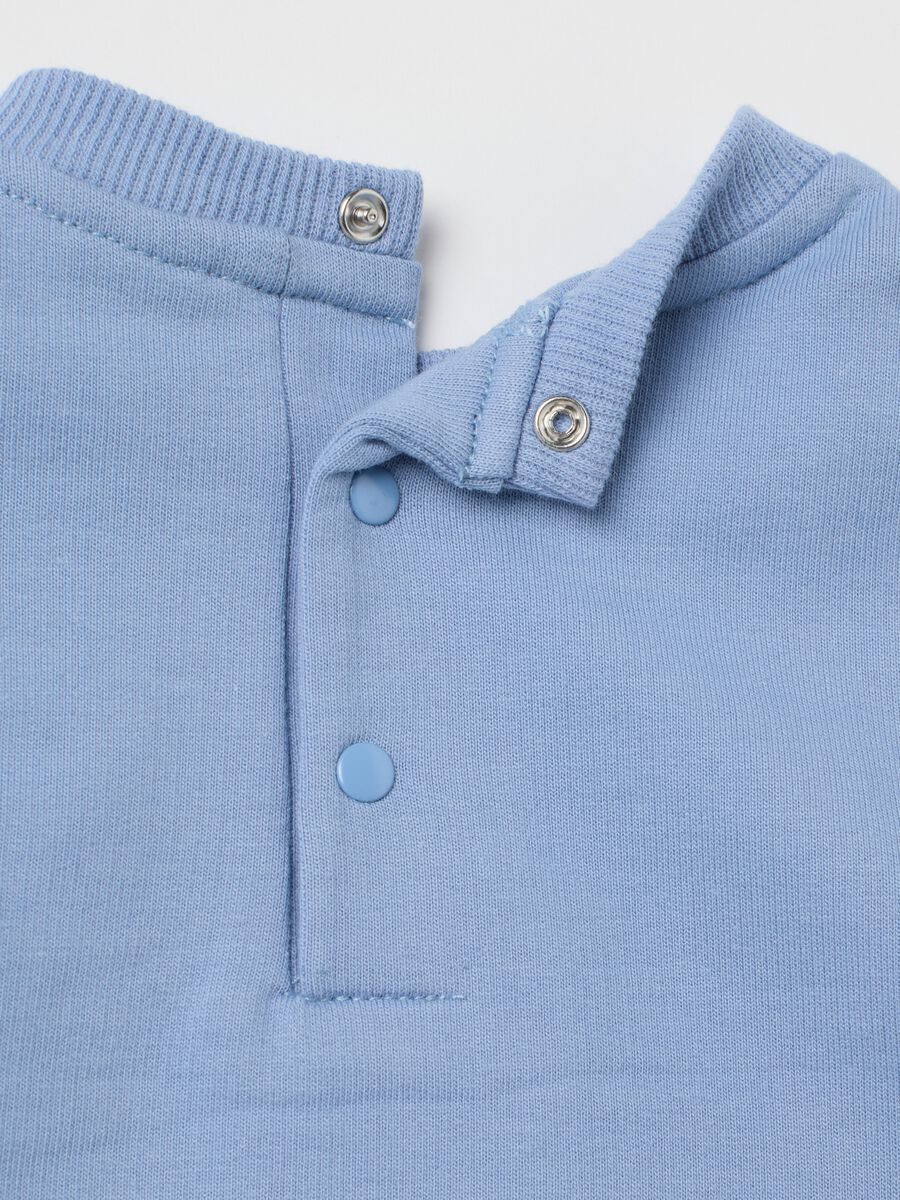 Baby Set in Pure Blue Cotton_3