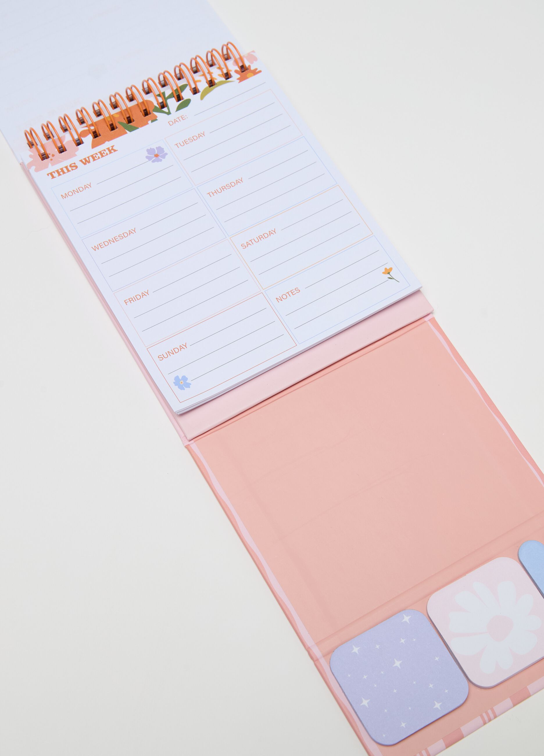 Weekly spiral planner