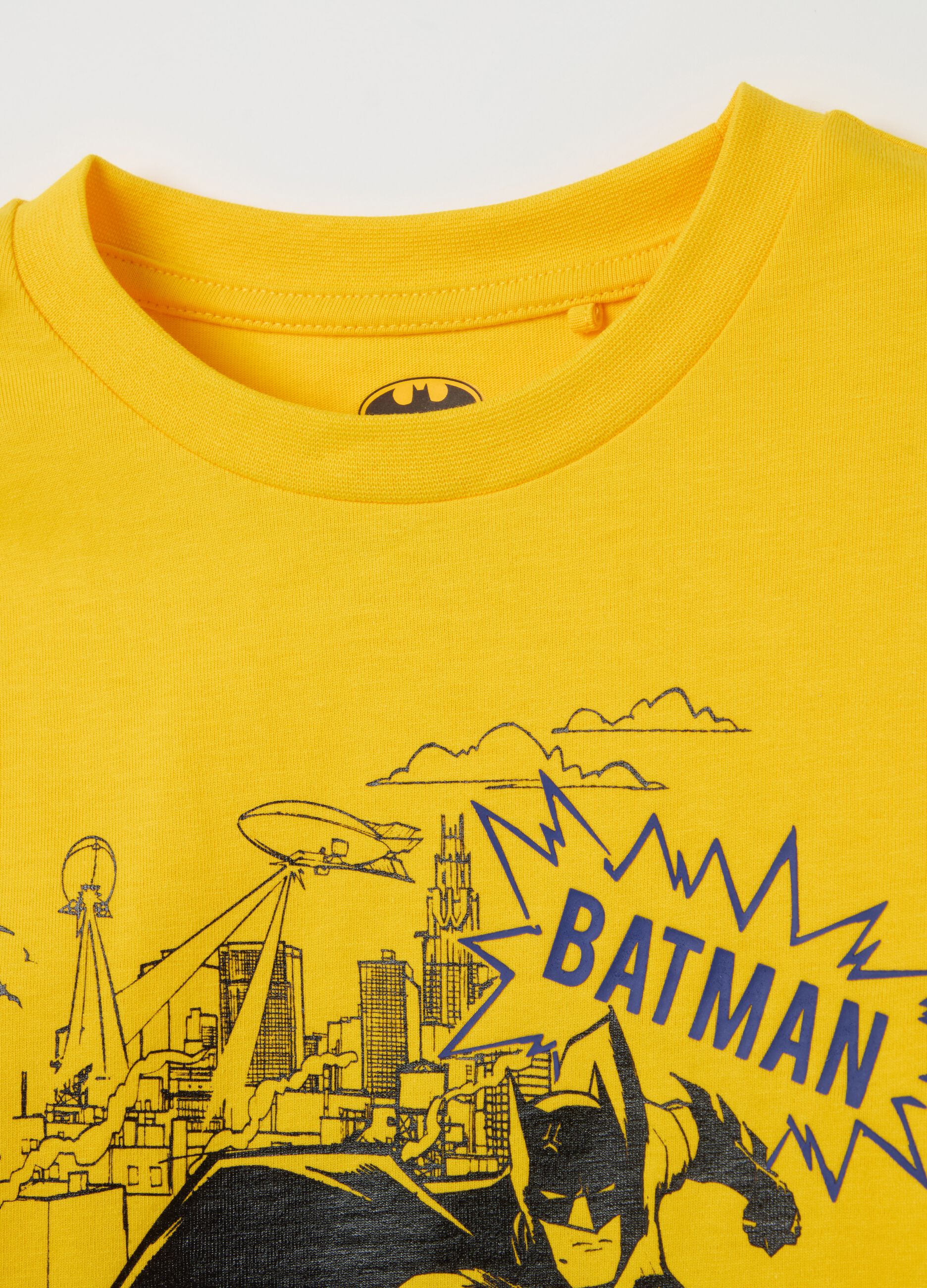 T-shirt in cotone con stampa Batman 