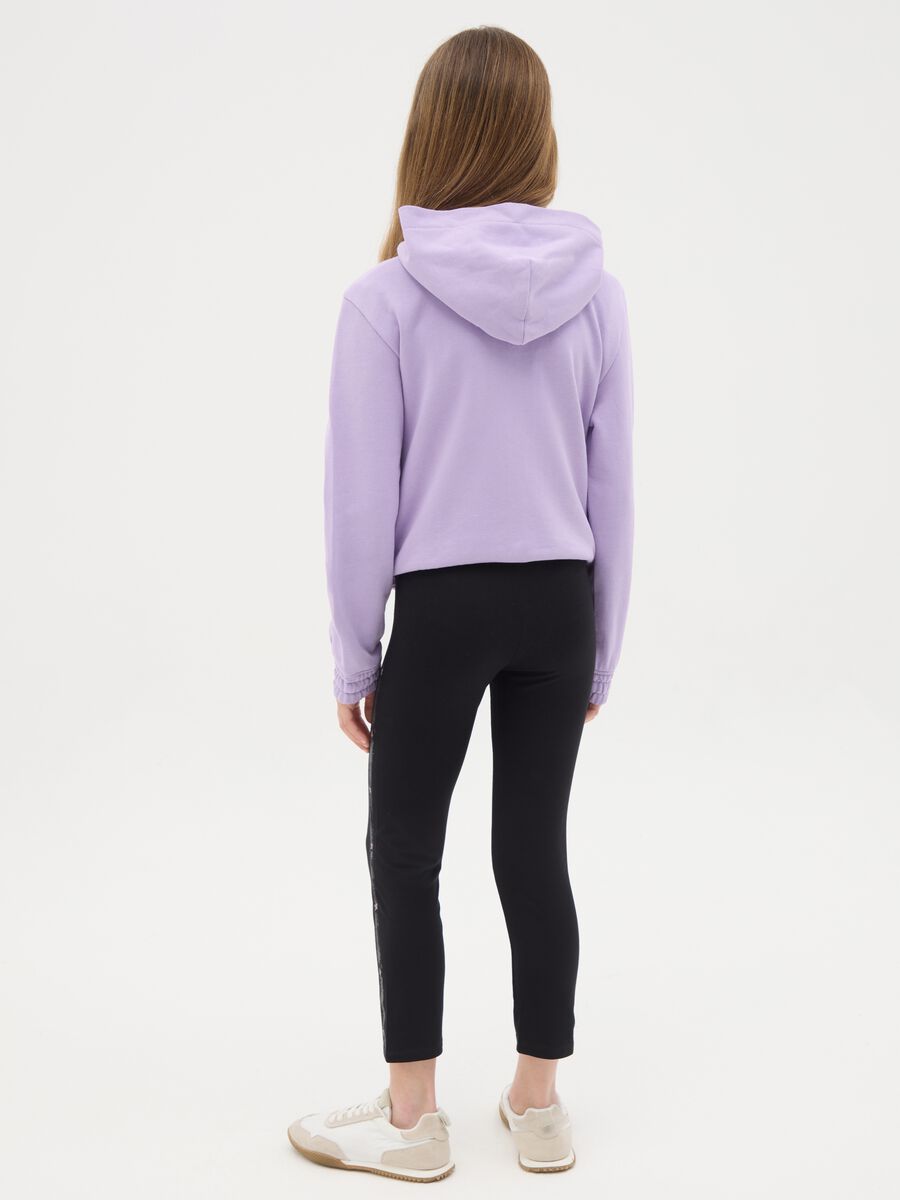 Leggings neri in cotone elasticizzato_3