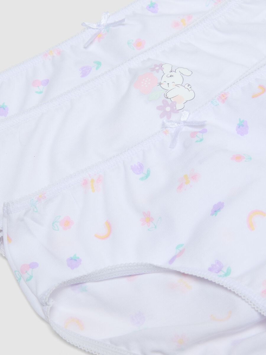 Multipack mutandine in puro cotone multicolor da bambina regular fit_3