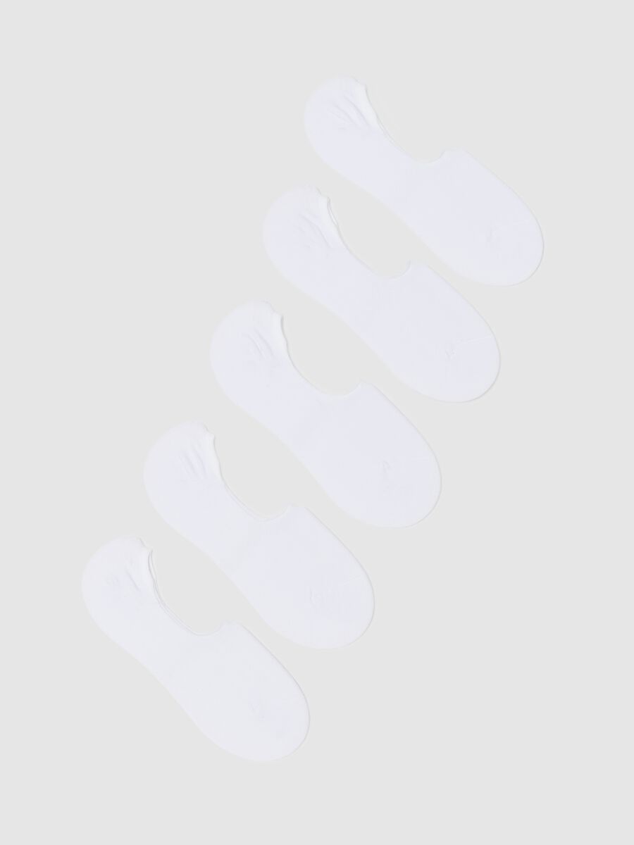 Five-pair pack stretch shoe liners_0