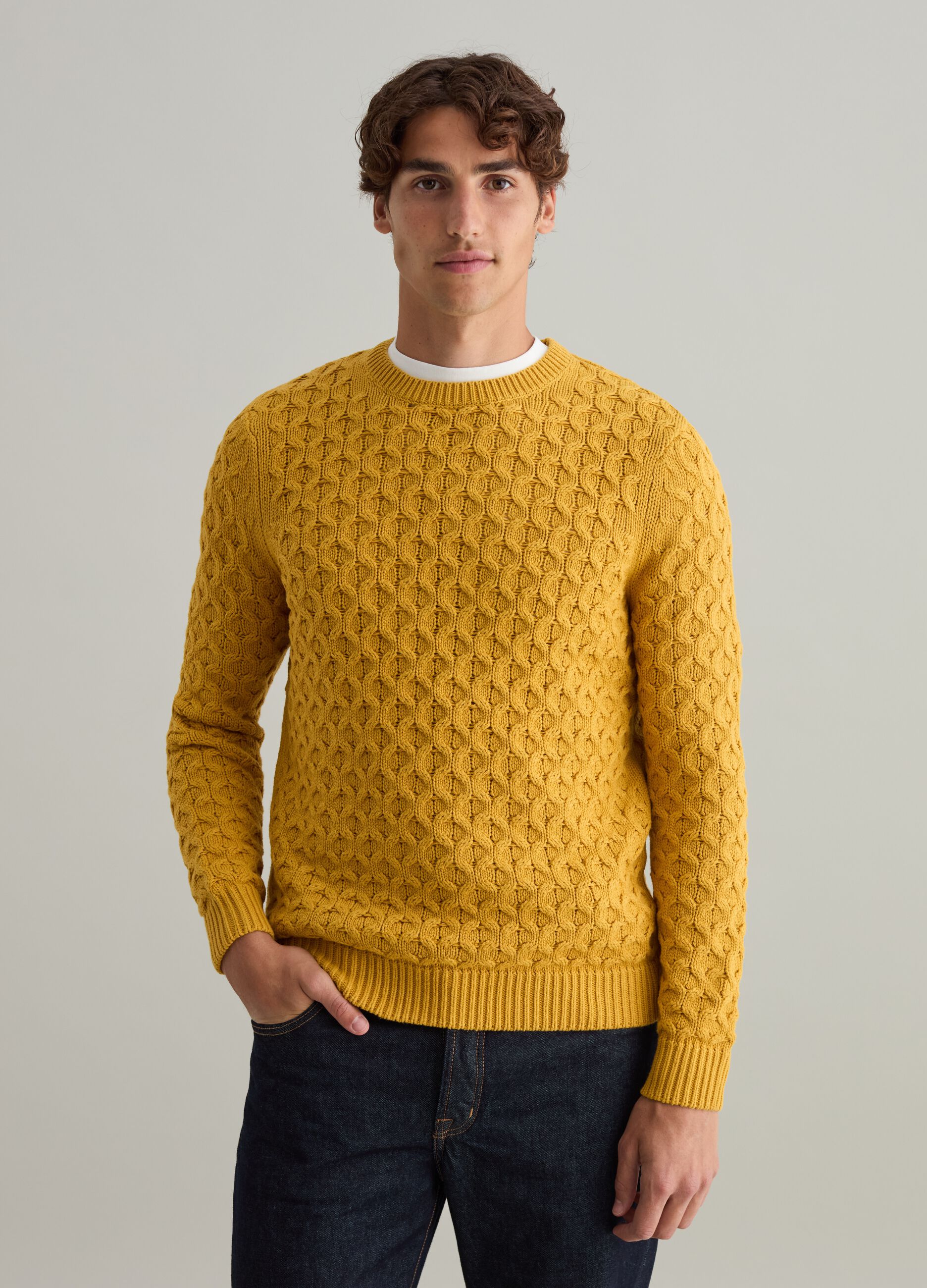 Maglioni Uomo Giallo OVS