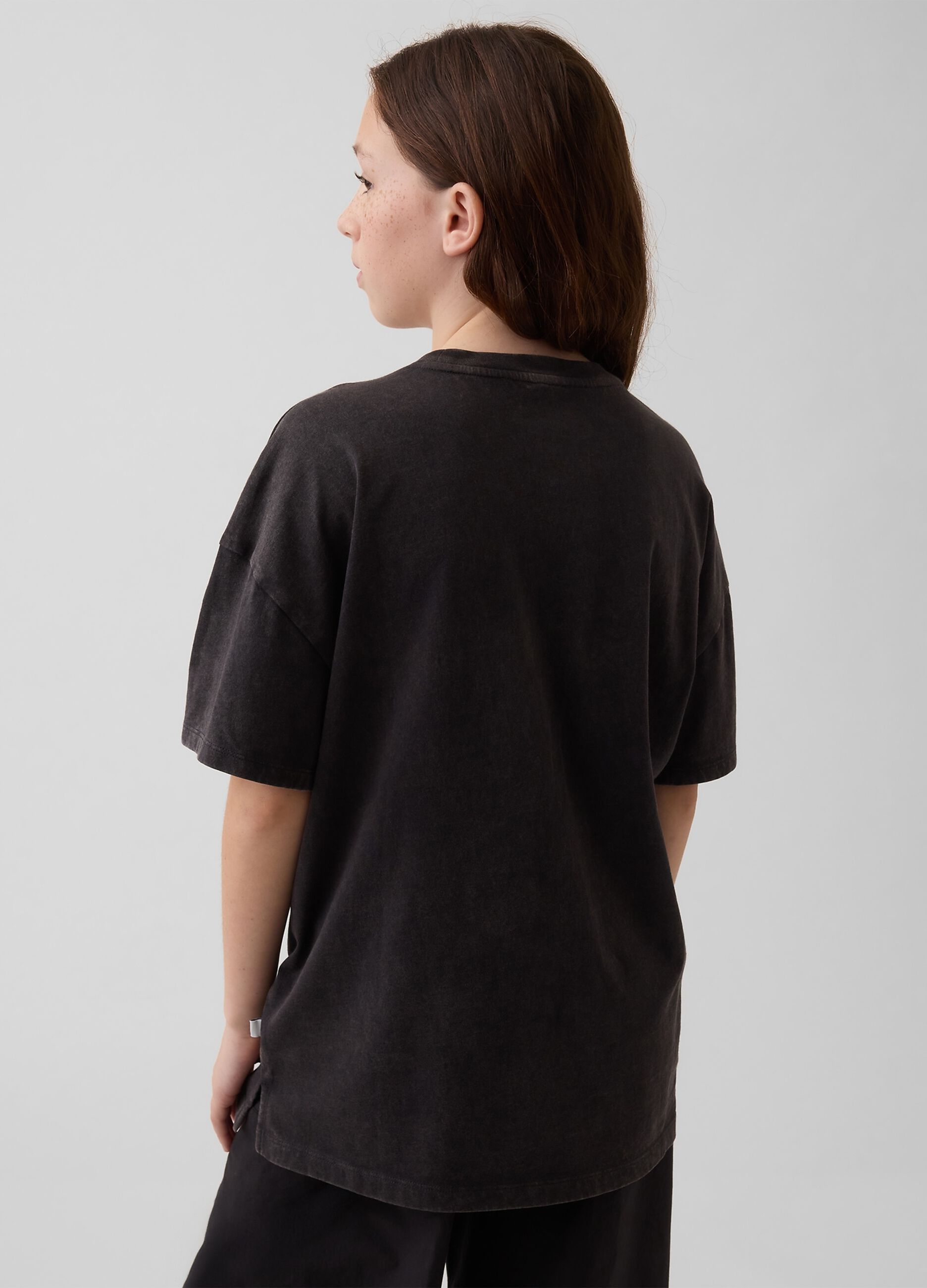 Short-sleeved pure cotton T-shirt