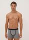Three-pack of multicolour organic stretch cotton boxers_0