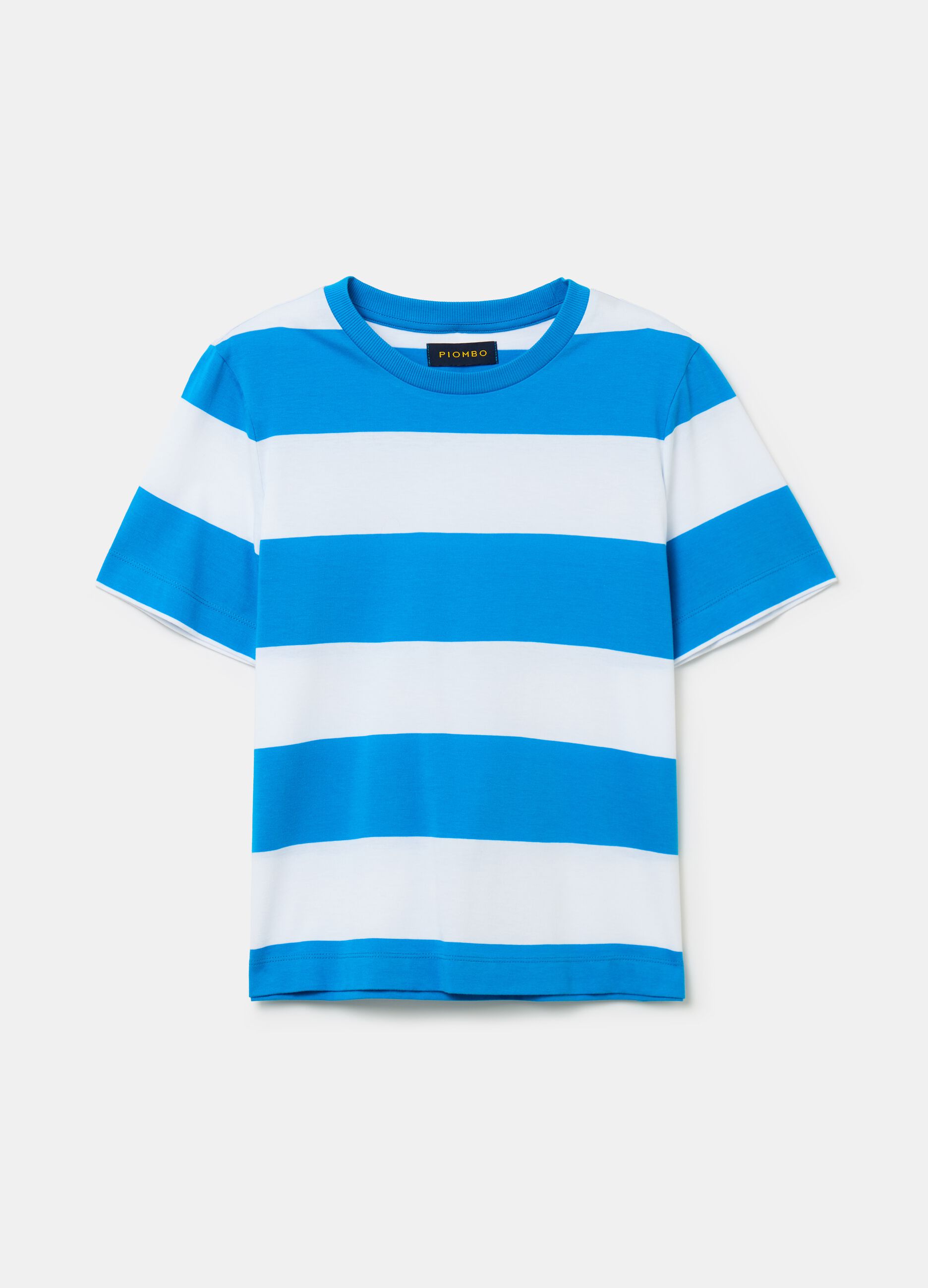 T-shirt in cotone a righe