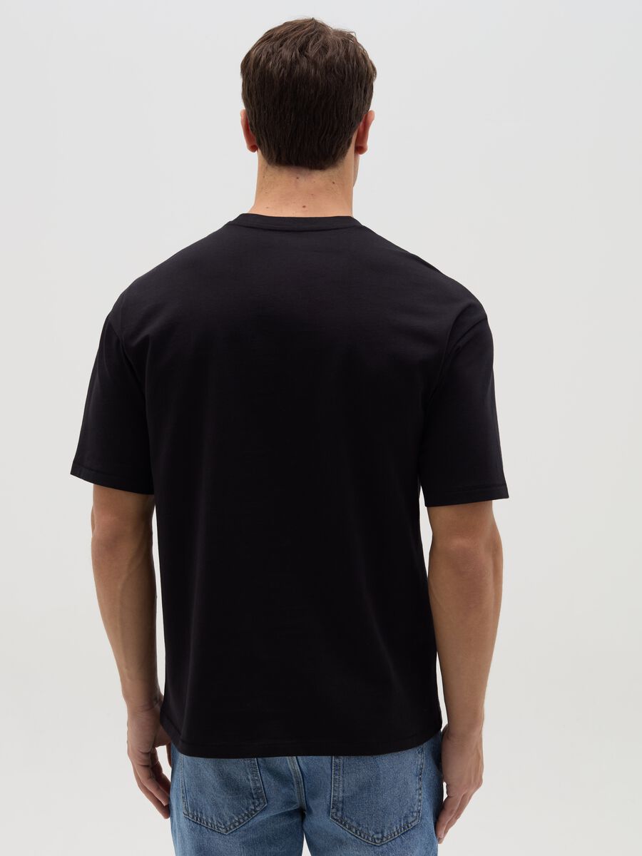 Solid colour T-shirt in organic cotton_2