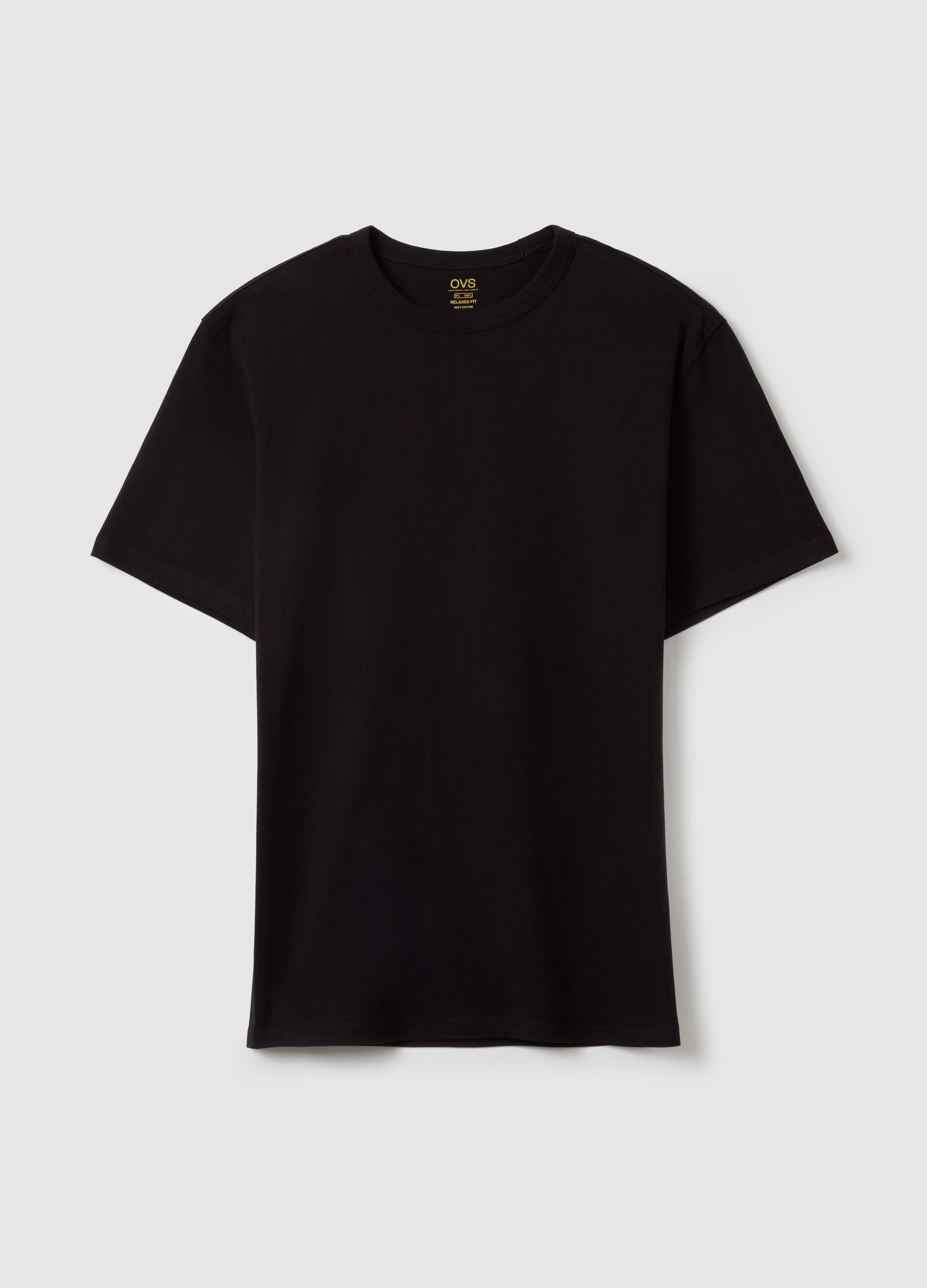 Relaxed-fit T-shirt with round neck