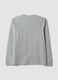 Grey honeycomb viscose-blend T-shirt, regular fit_2