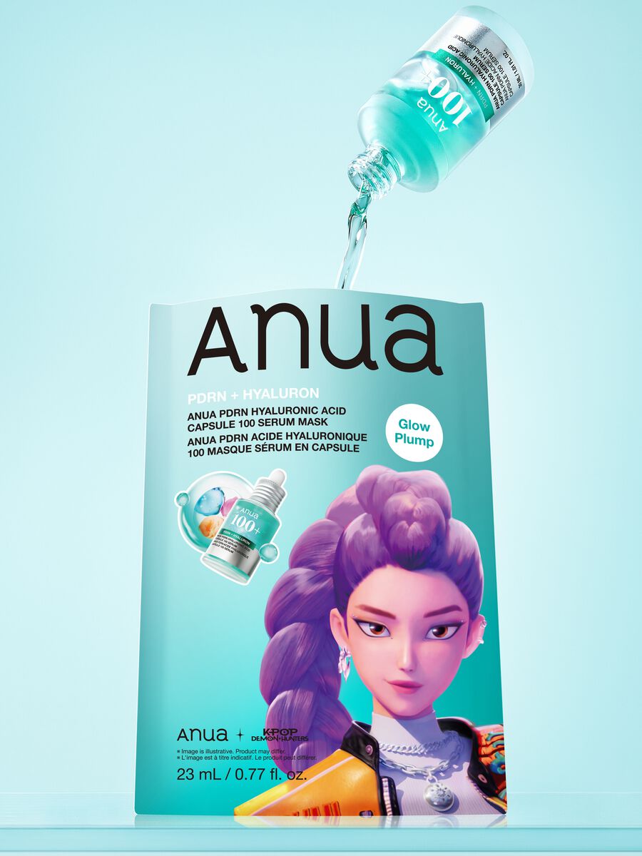 PDRN Hyaluronic Acid Capsule 100 Serum Mask 23 ml | Anua K-Pop Demon Hunters_2