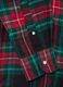 Chequered flannel button-down shirt_5