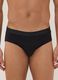 Tripack di slip neri in cotone organico_1