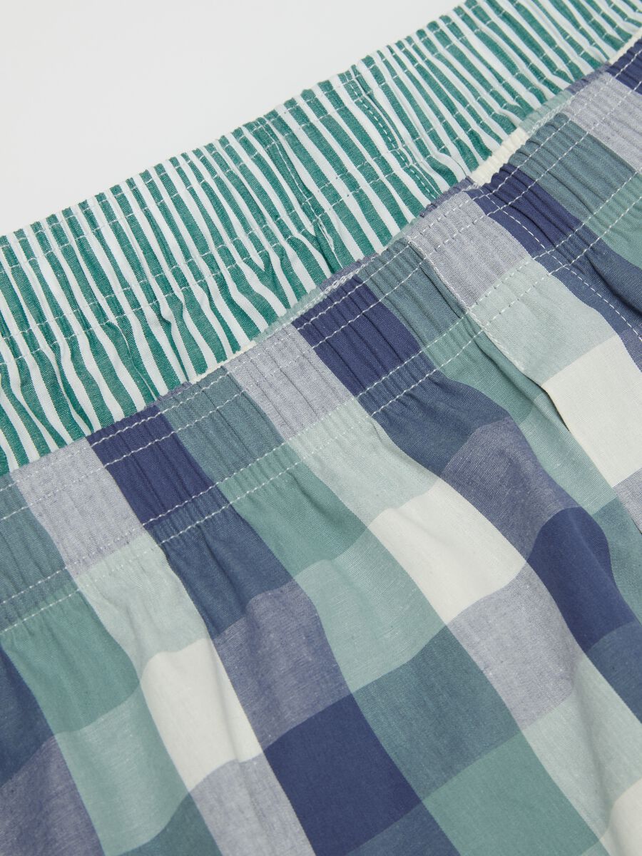 Two-pack woven boxer shorts with pattern_5