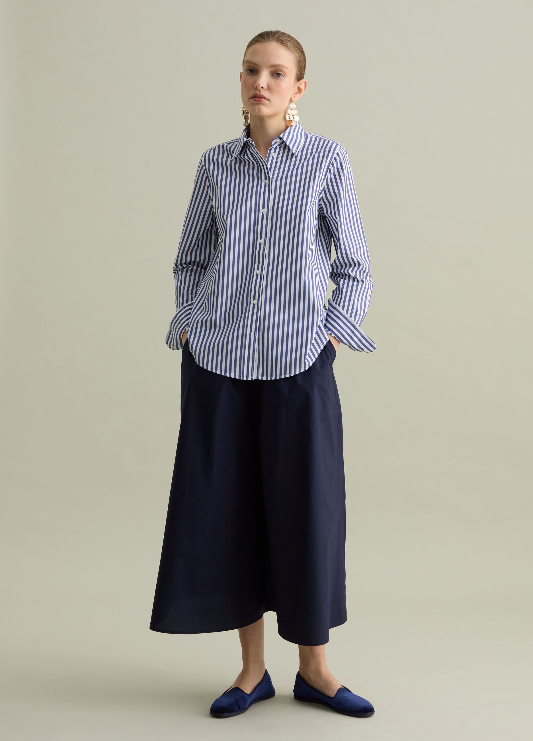 Camicia in popeline