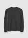 Grey Pure Wool Jumper Regular Fit_4
