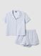 White pure cotton comfort-fit pyjamas_4