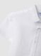 White linen-cotton blend boys' shirt regular fit_3