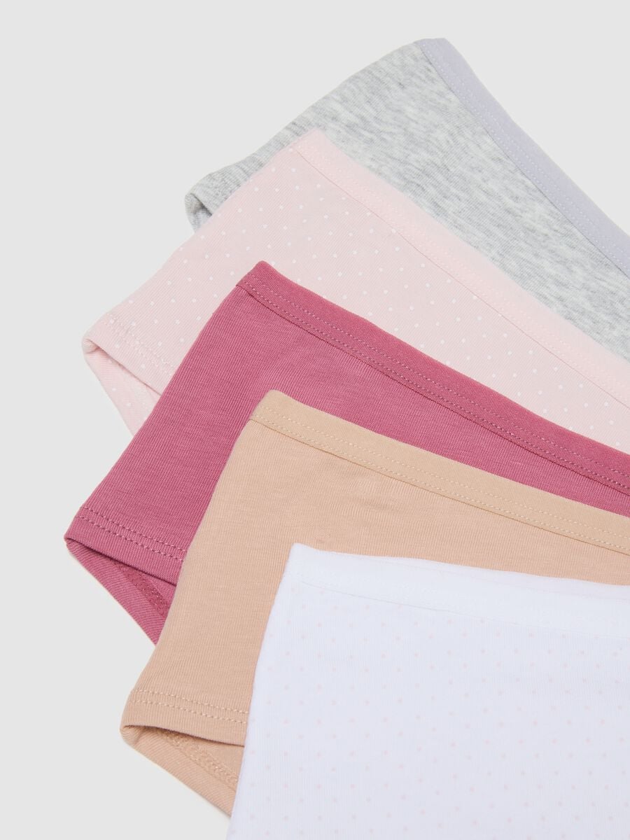 Multipack multicolour briefs in stretch cotton regular fit_5
