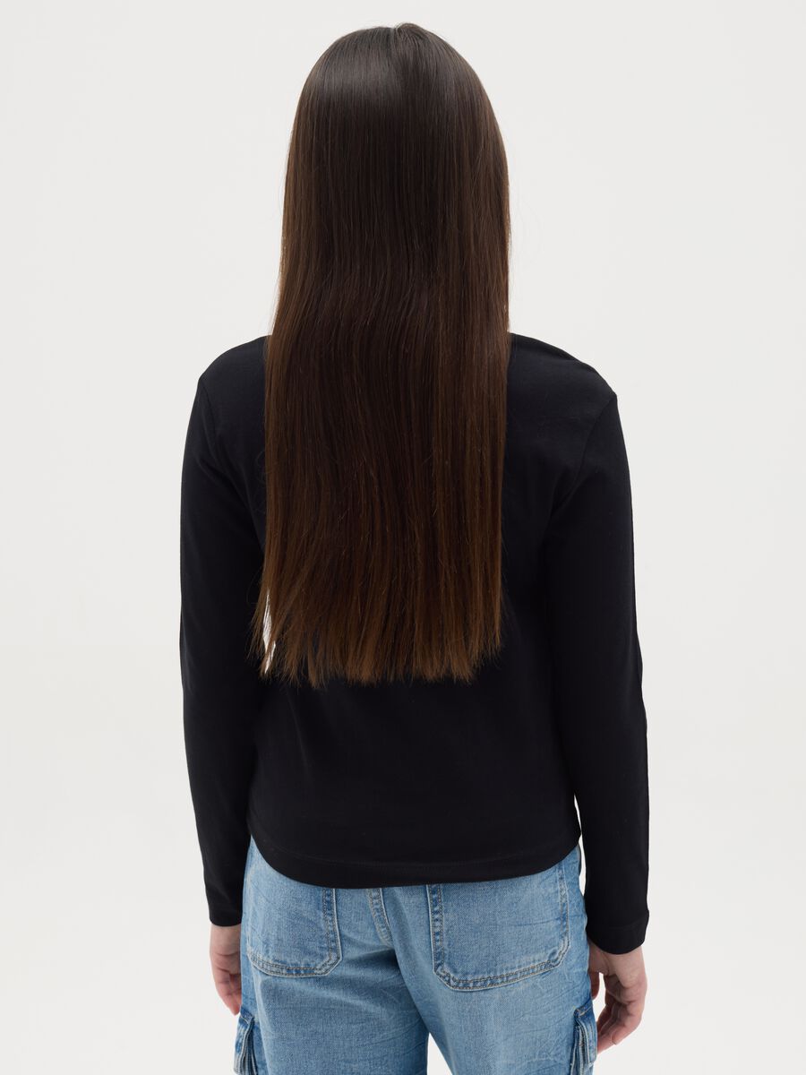Long-sleeved T-shirt in cotton_2