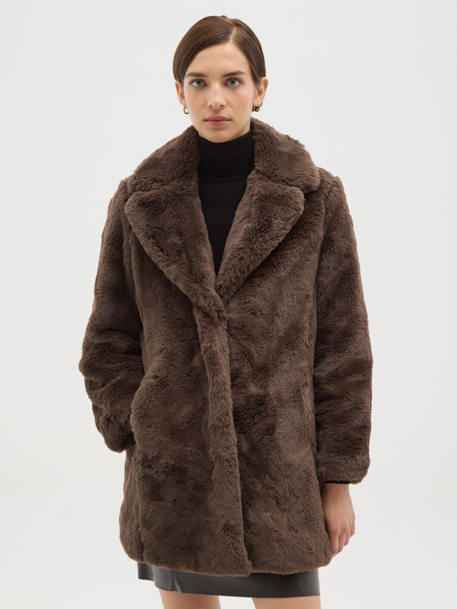 Brown heavy jacket regular fit_1