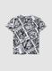 Multicolour pure cotton kids' regular fit T-shirt with prints_1