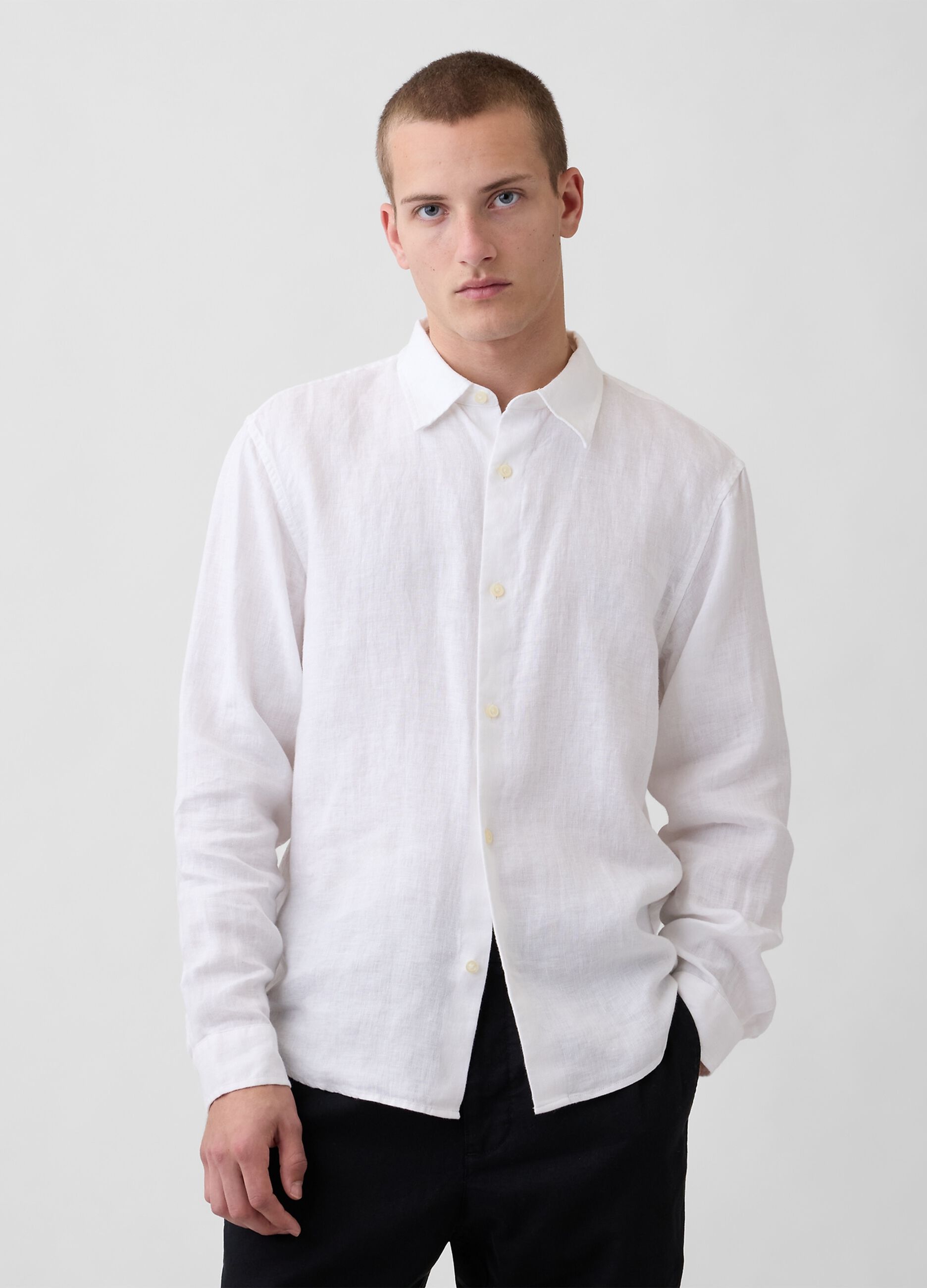 Pure linen shirt
