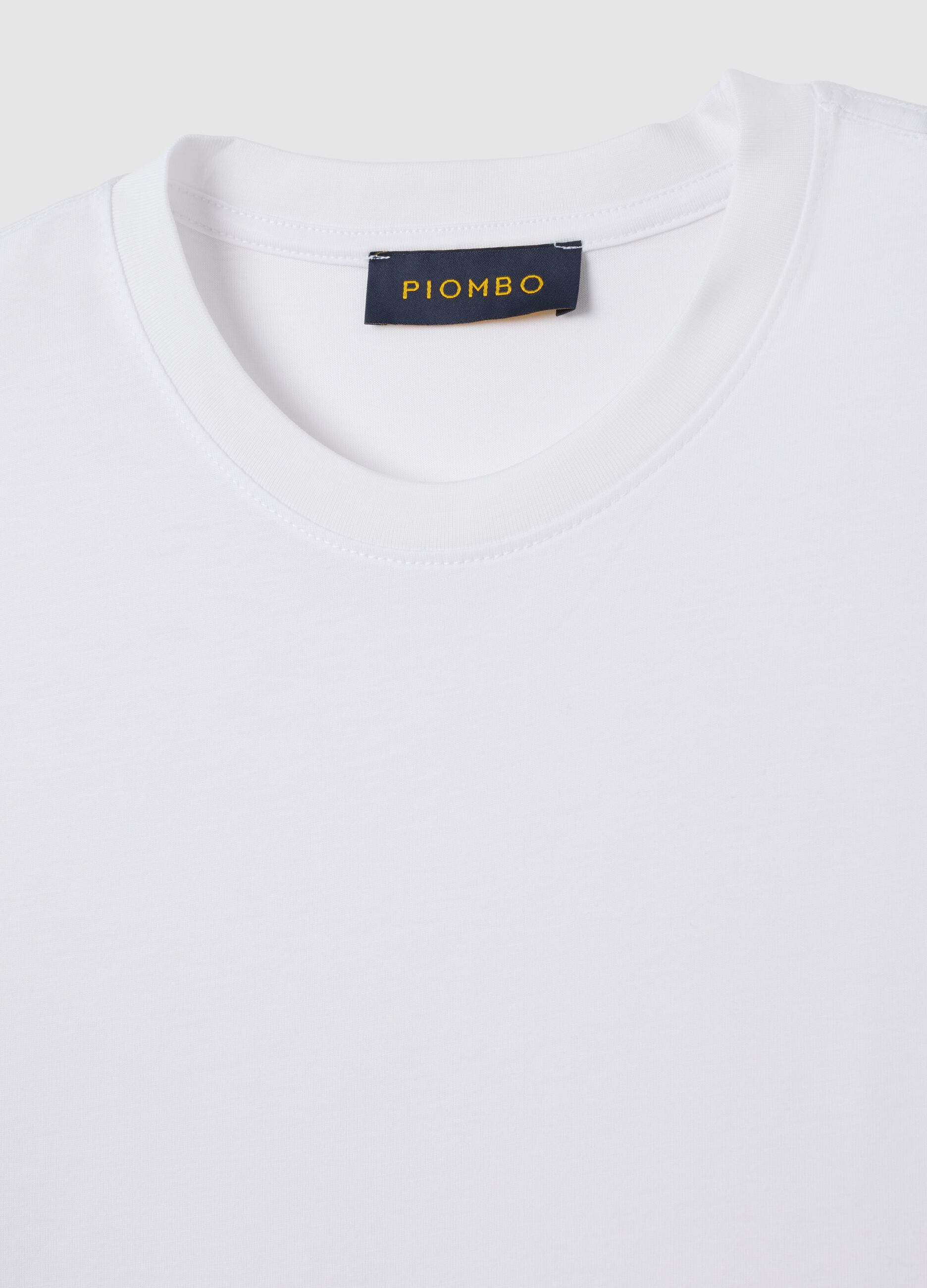 White pure cotton T-shirt