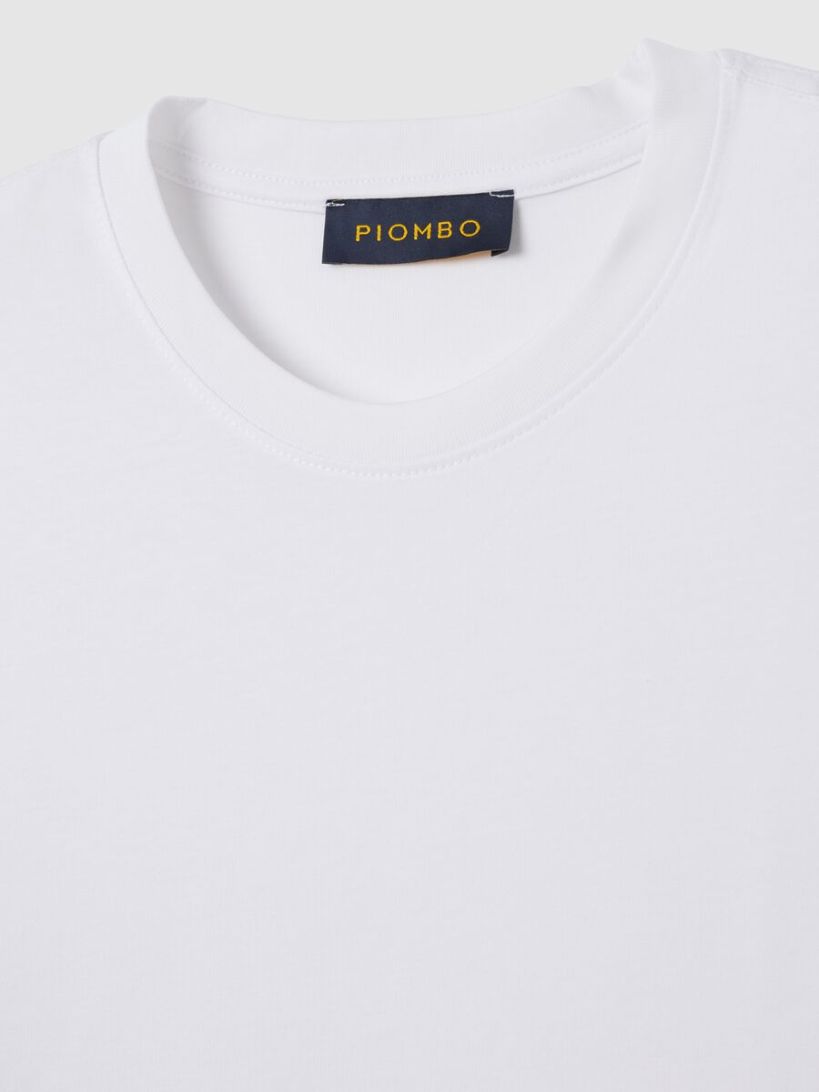 White pure cotton T-shirt_1