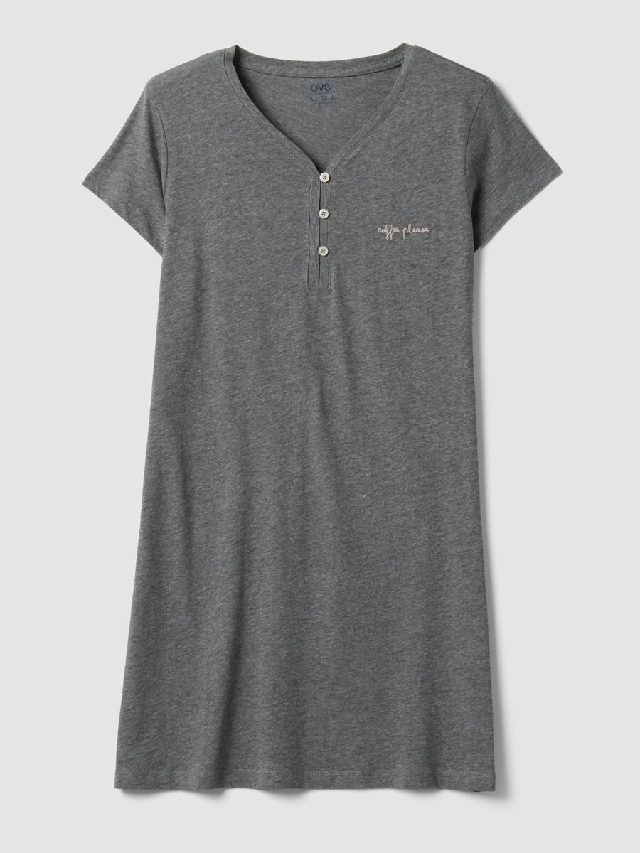 Camicia da notte grigia in misto cotone organico e viscosa_4