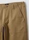 Pure cotton brown chino trousers regular fit_5