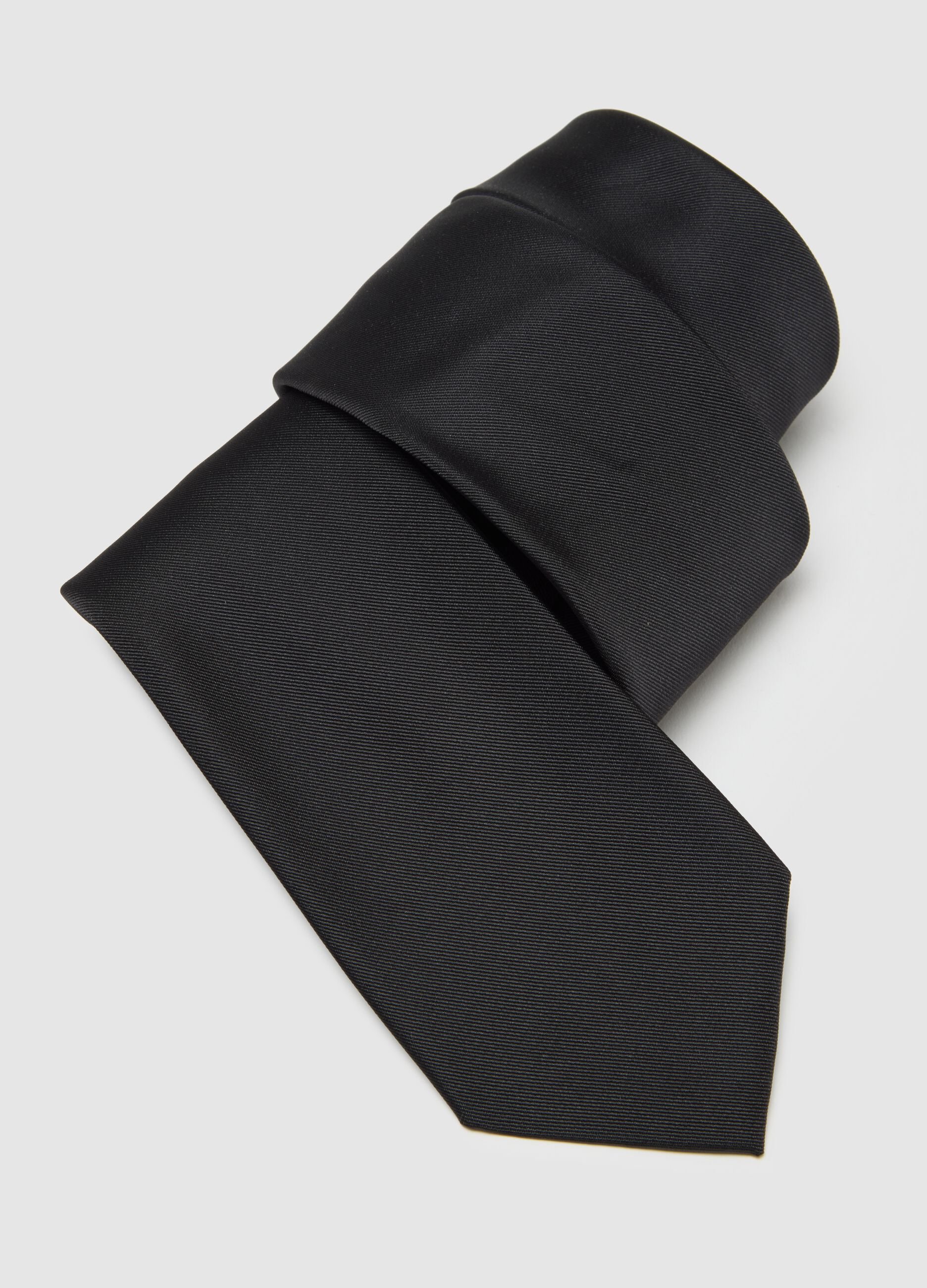 Men's Black Slim Fit Tie