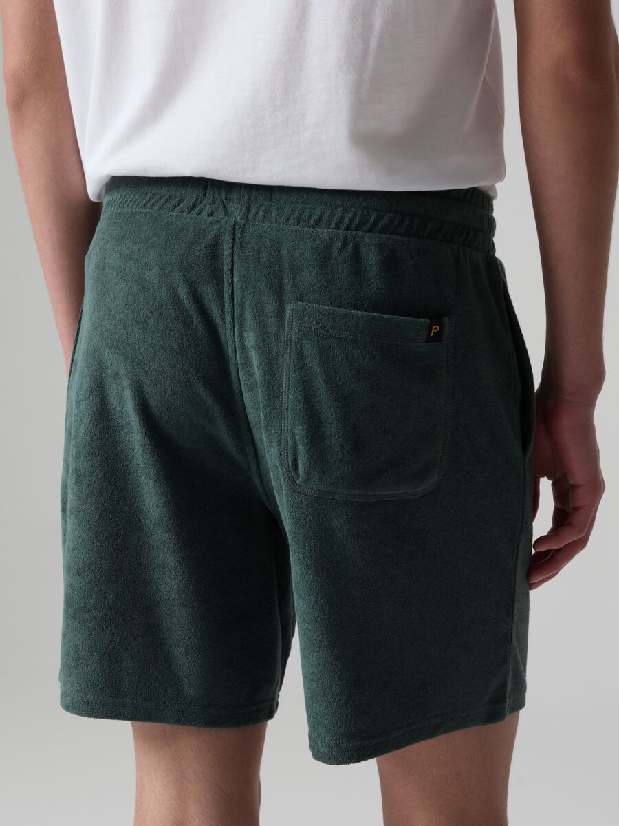 Bermuda jogger in French Terry reverse_2