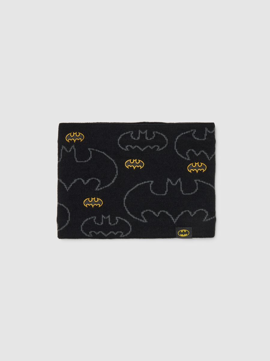 Sciarpa tubo da bambino nera con Batman_0