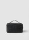 Black beauty case with handle and zip closure_0