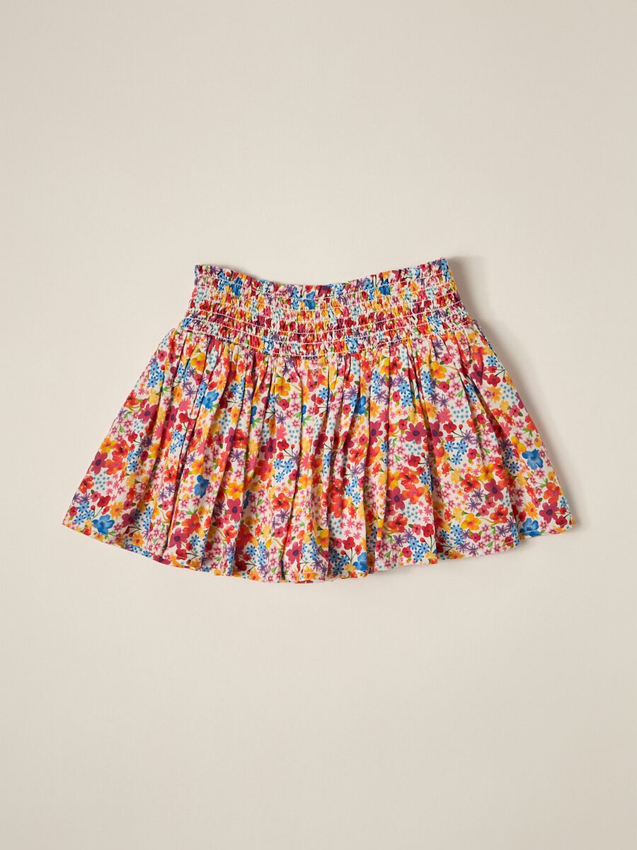 Baby floral viscose skirt IANA_1