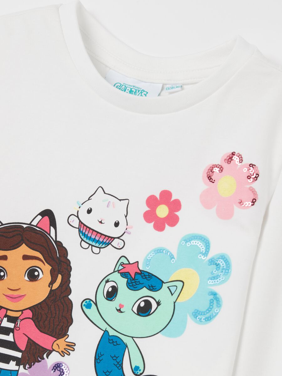 Long-sleeved T-shirt with Gabby print_2