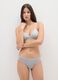 Grey stretch cotton bra_1