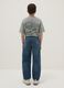 Boys' pure cotton denim carrot fit cargo jeans_1