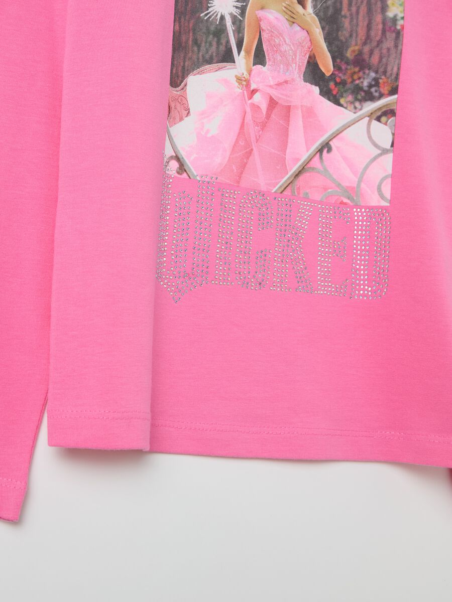 Long-sleeved T-shirt with Wicked print_3