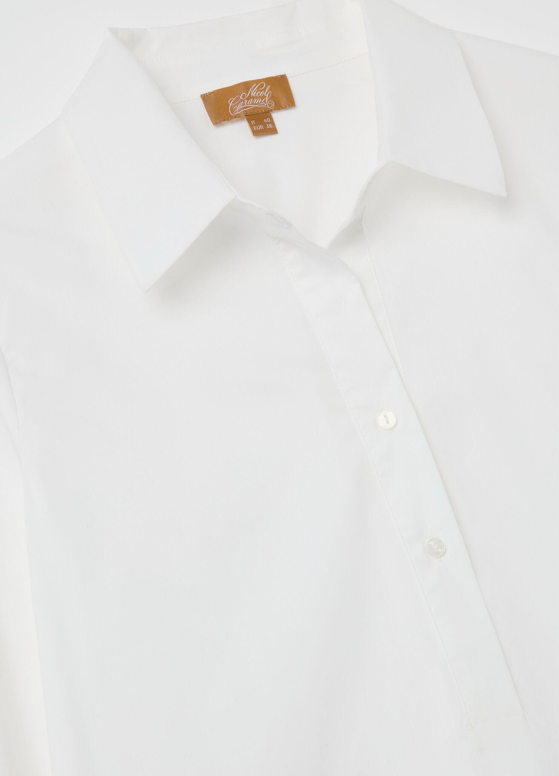 Camicia premaman scollo serafino