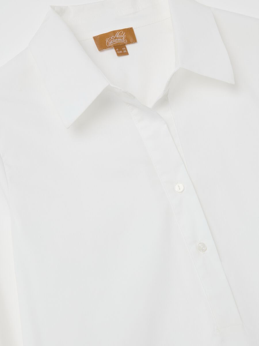 Maternity shirt with granddad neckline_5