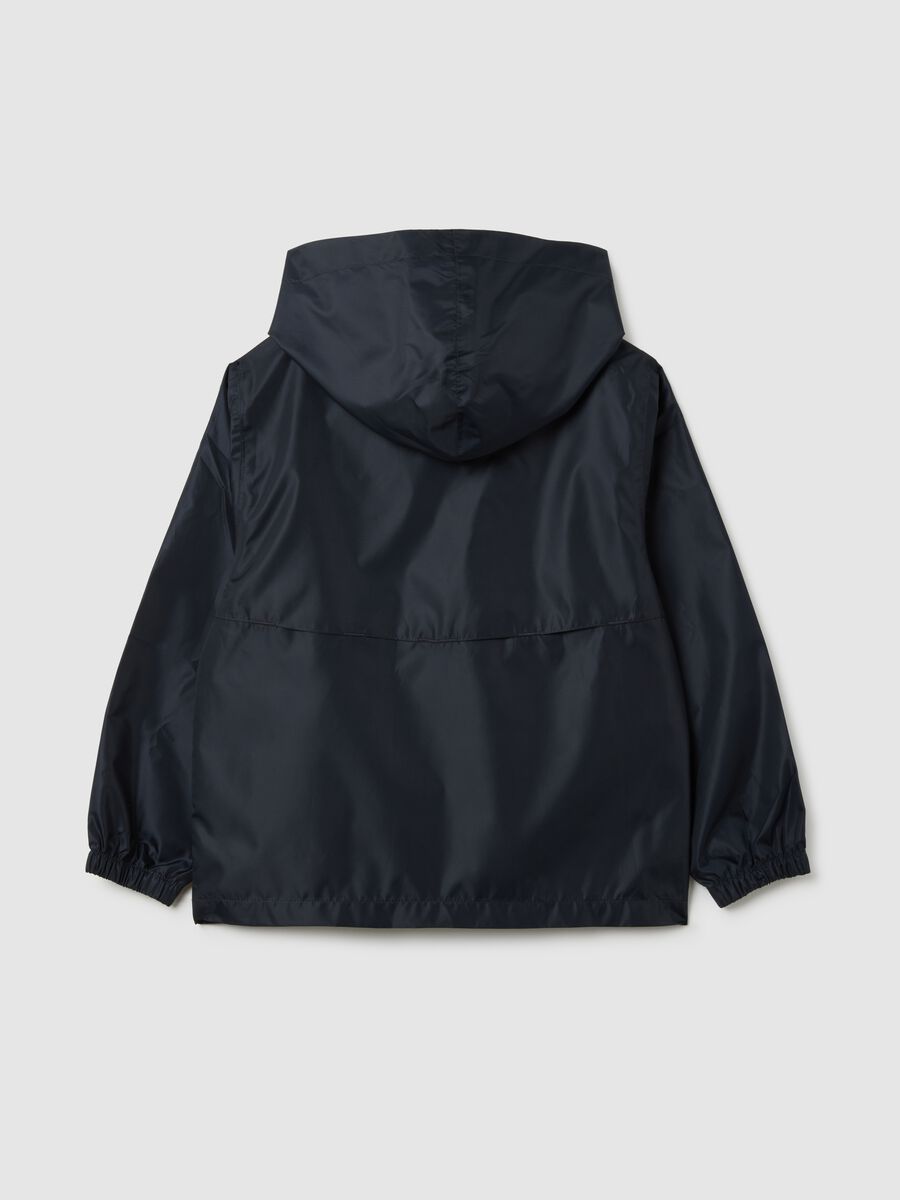 Boy's Blue Jacket with Hood_1