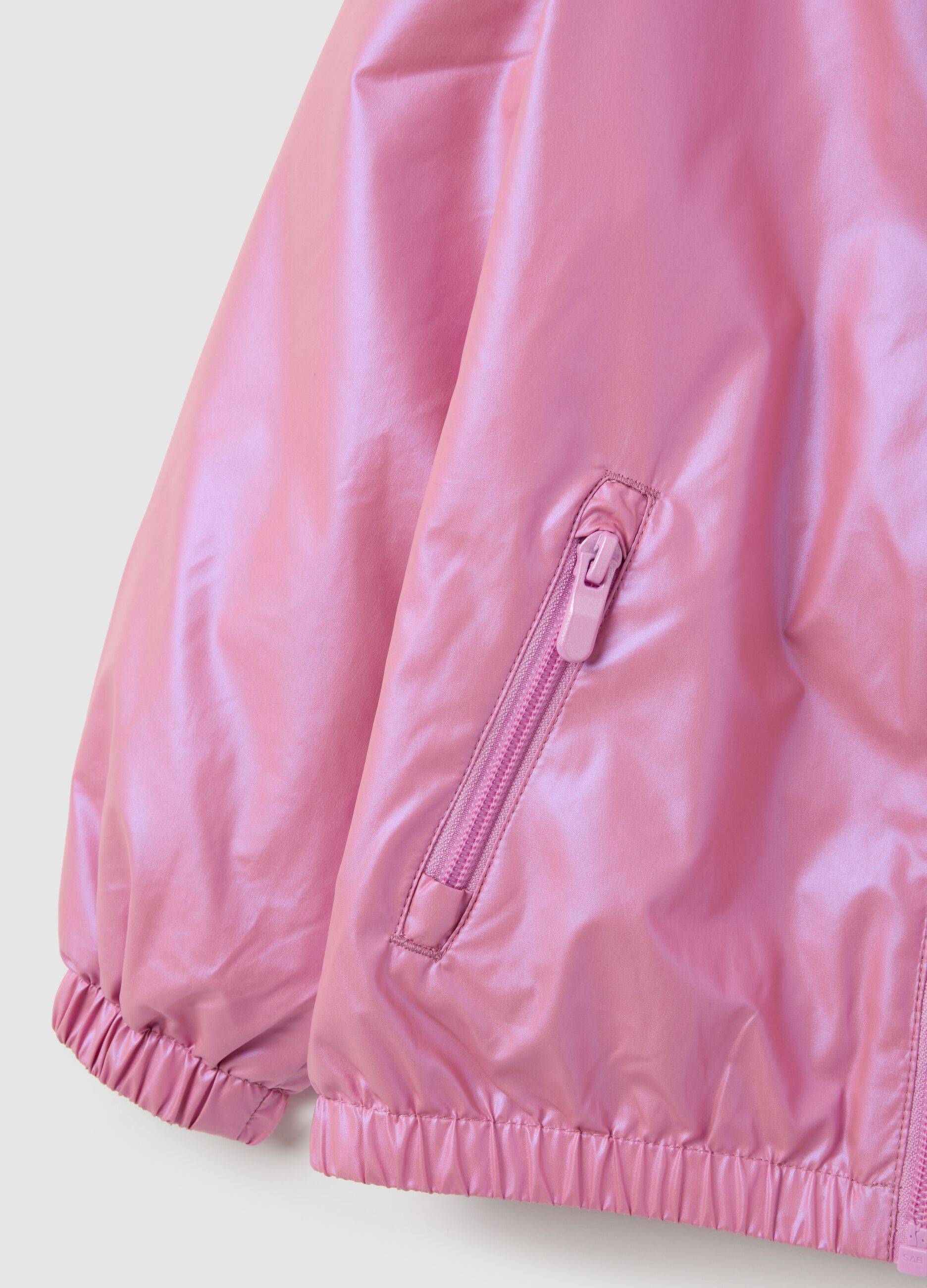 Girls' Regular Fit Pink Jacket