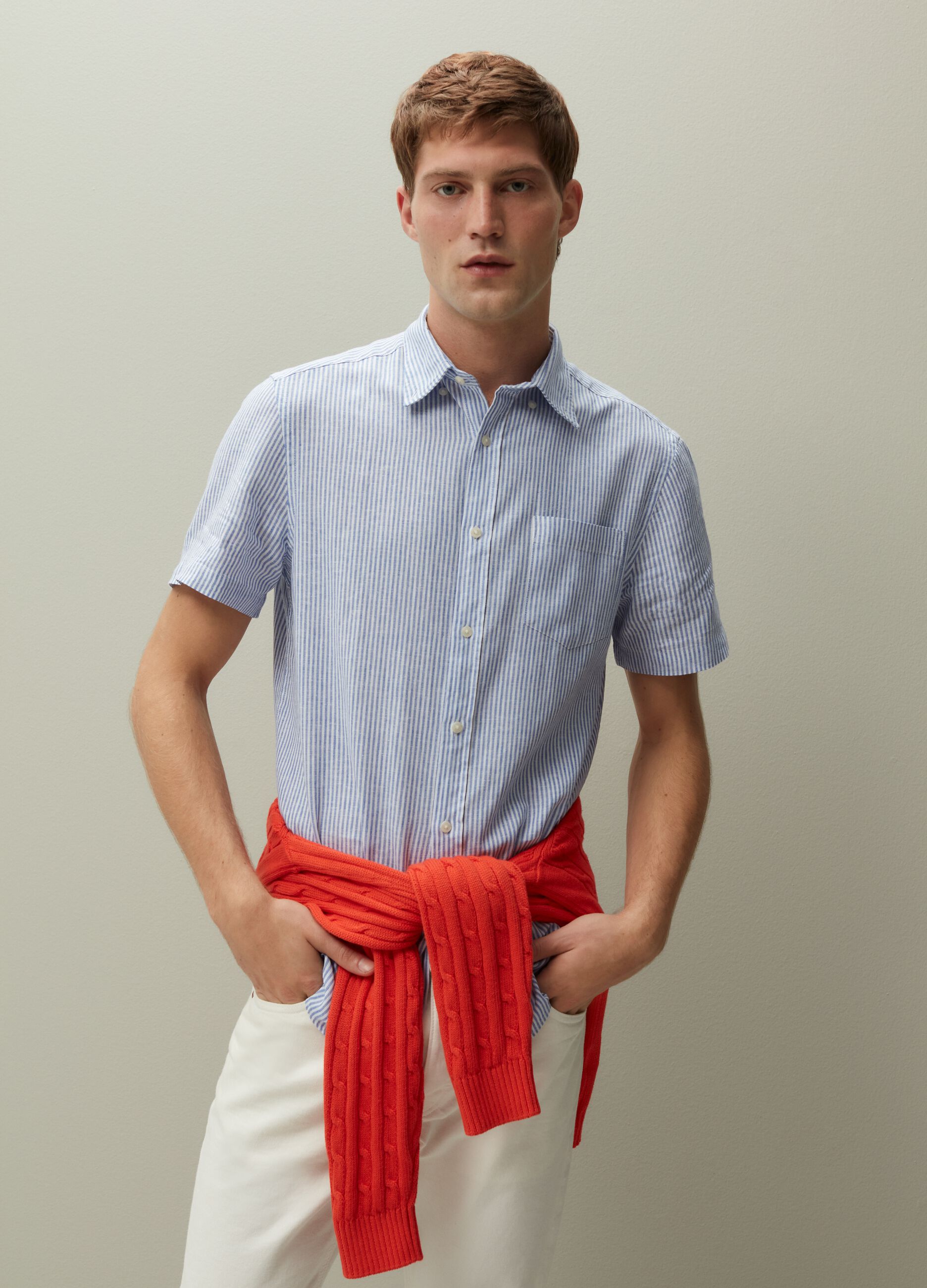 Ovs Camicia regular fit a maniche corte