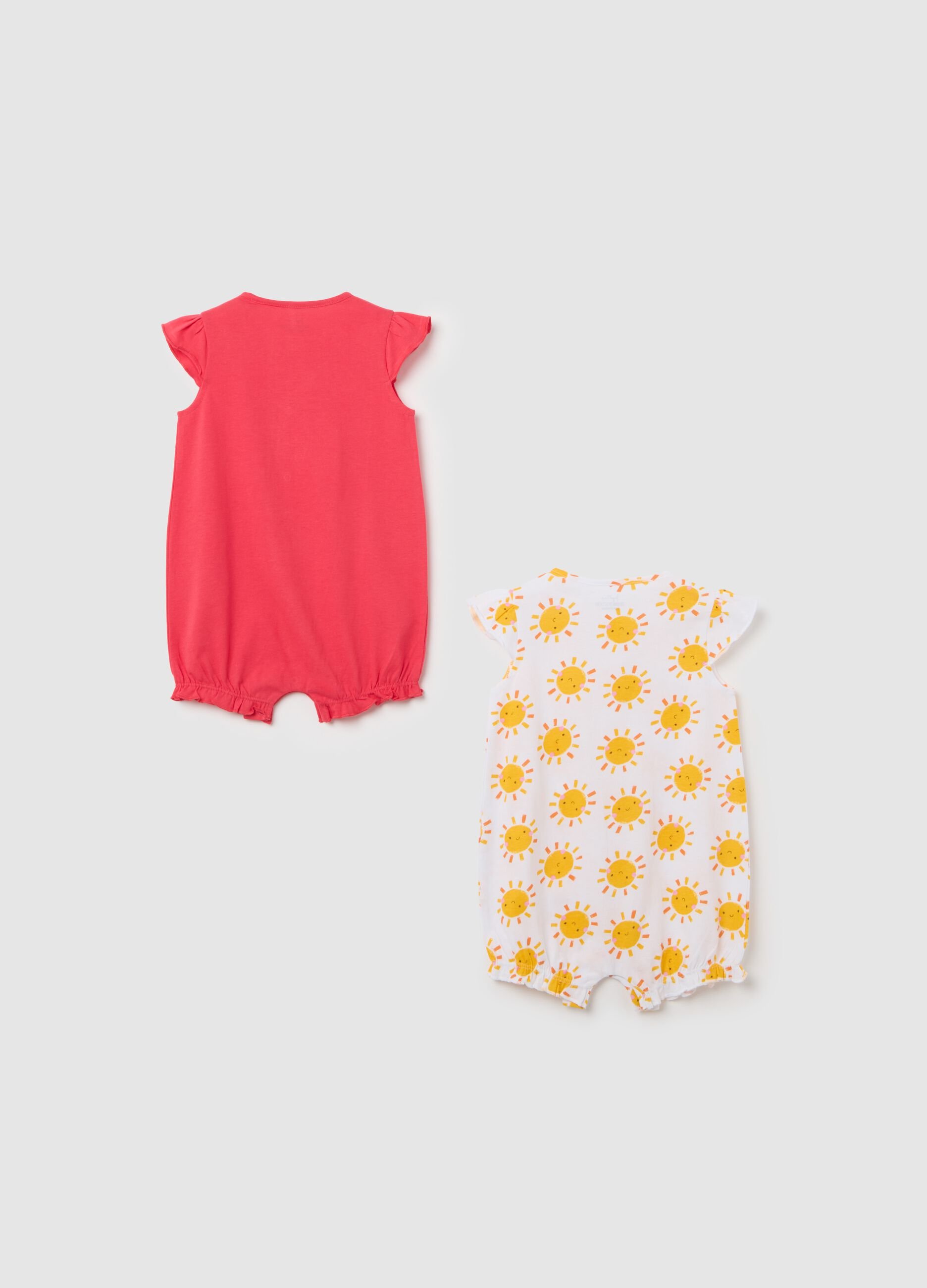 Fagottino Short Cotton Rompers